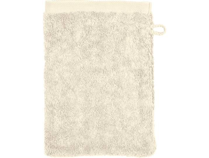 Waschhandschuh ROSS Sinfonie , beige (natur), B:16cm L:22cm, Frottier, Handtücher, Waschhandschuh, in modernen Unifarben
