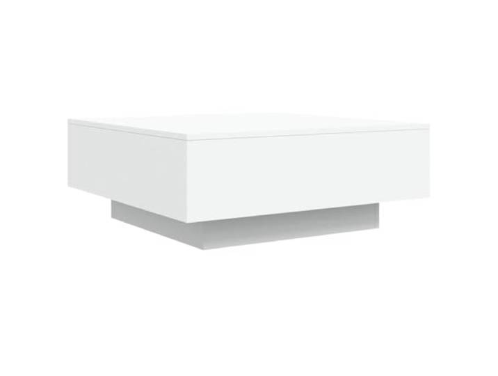 vidaXL Couchtisch Weiß 80x80x31 cm Holzwerkstoff