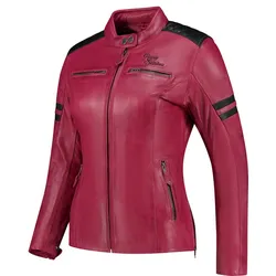Rusty Stitches Joyce V2 Damen Motorrad Lederjacke 42
