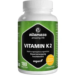 Vitamin K2 200 Ug Hochdosiert Vegan 180 ST
