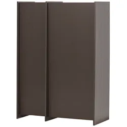 Schrank Brock - Aschenfurnier Mittelbraun, 102 cm