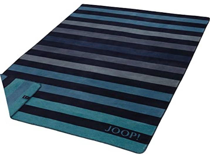 Joop! Wohndecke Tone Baumwollmischung Ocean Größe 150x200 cm