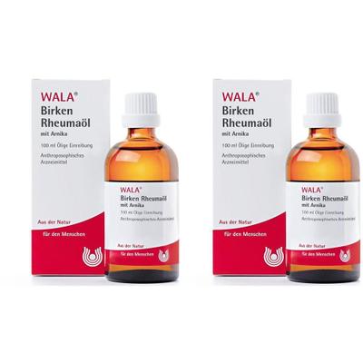Birken Rheumaöl mit Arnika 2x 2x100 ml Öl