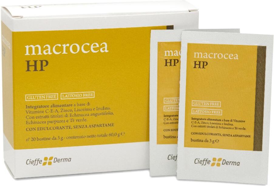 CIEFFE DERMA Srl Cieffe Derma, Macrocea HP, 20 Bustine
