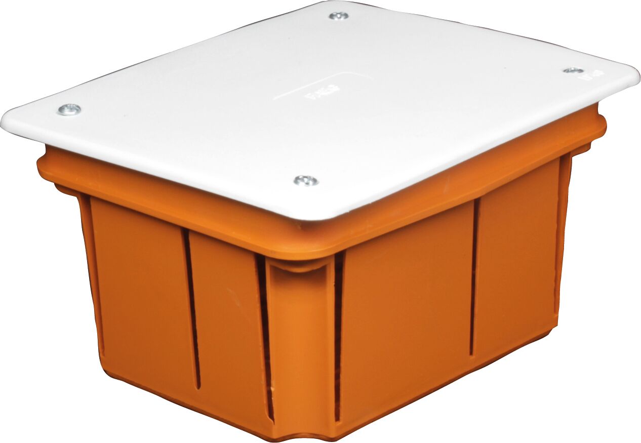 Faeg Cassetta Di Derivazione Da Incasso Muro 119x96x70 Con Coperchio E Viti Ip40  Fg10210