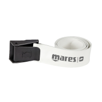 Mares Elastic Belt - Nylon Buckle - mit Nylon Schnalle - weiß