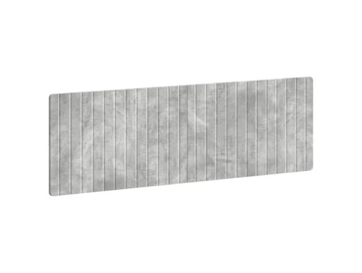 GHVBNMF Wandkopfteil Betongrau 160x50 cm Holzwerkstoff Kopfteil Bett Platzsparendes Wandbett-Element mit Fächern für das Schlafzimmer, pflegeleichte Holzwerkstoff-Platte in Betongrau.