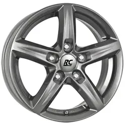 RC Design Rc24 Titan Metallic 7.5x17 ET 28 5X112 Alufelge Grau