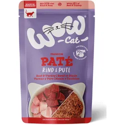 WOW CAT Adult Rind & Pute 12x125 g