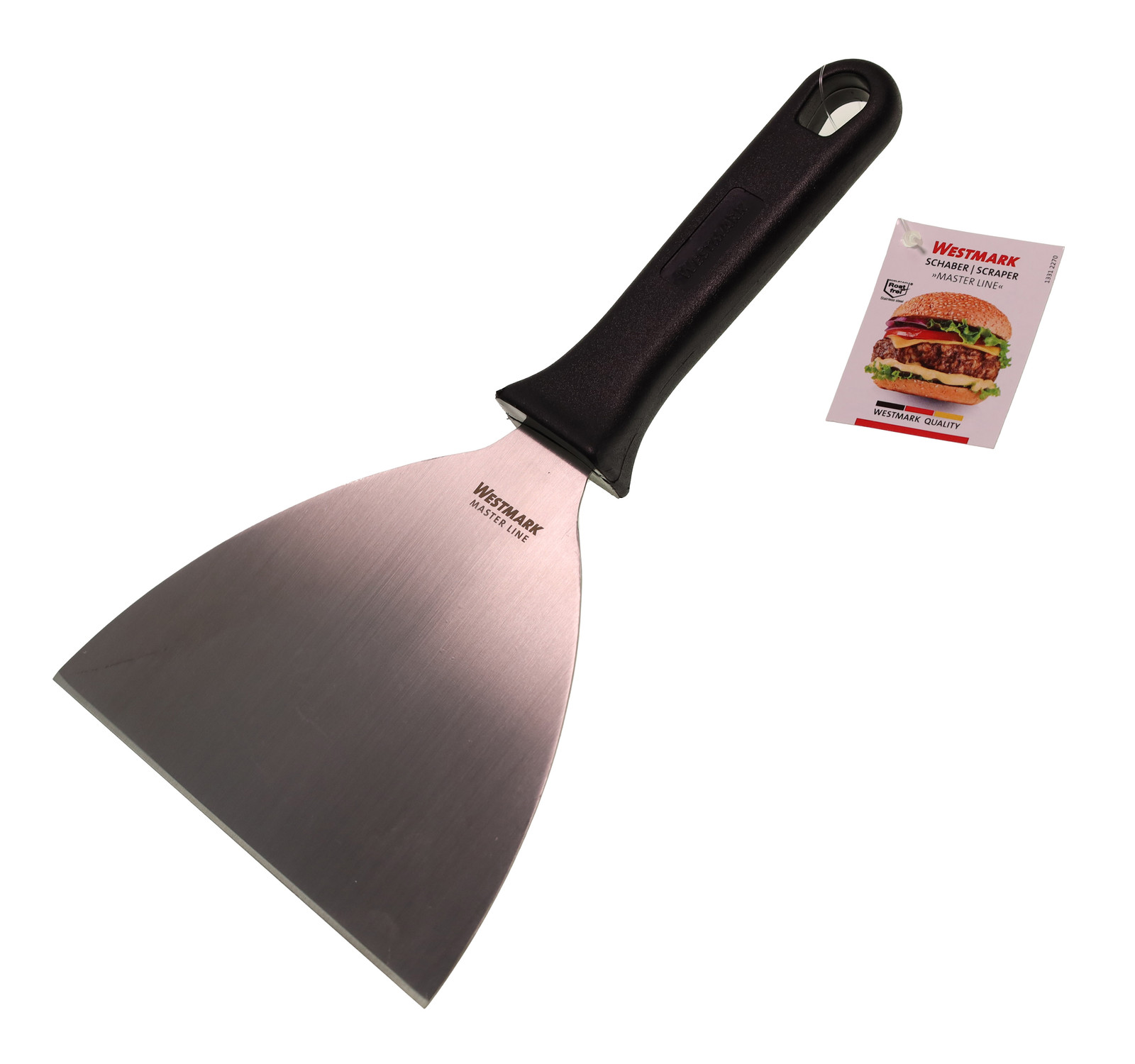 Westmark Master Line Spatel van roestvrij staal, lengte: 26 cm