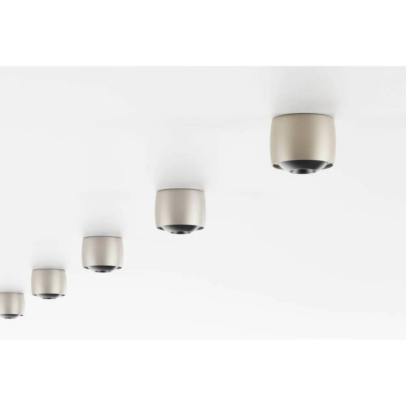 Loom Design Air LED-plafondlamp - Modern, Dimbaar - Grijs - Aluminium