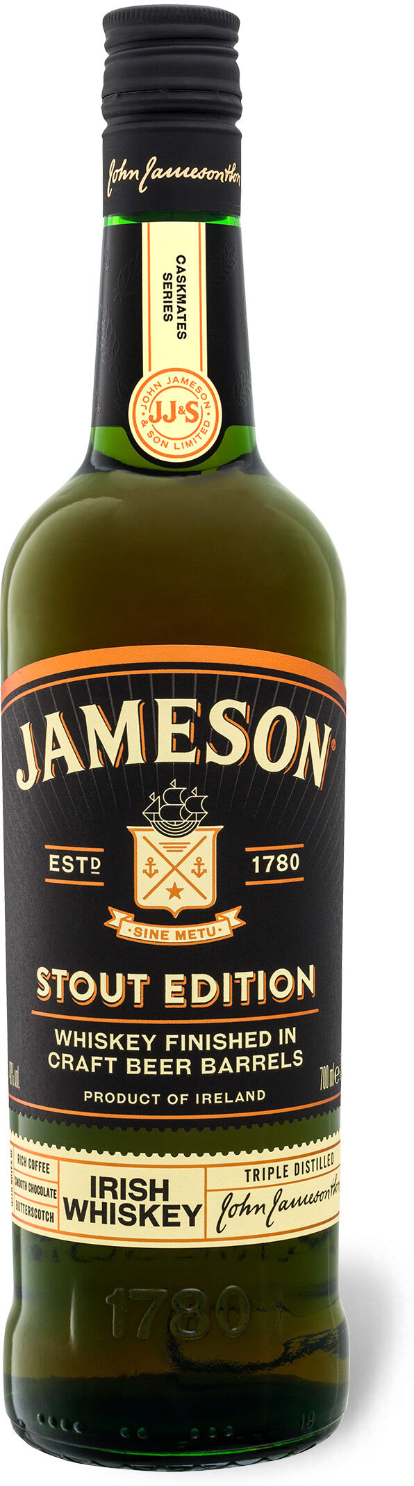 JAMESON Caskmates Stout Edition Irish Whiskey 40% Vol