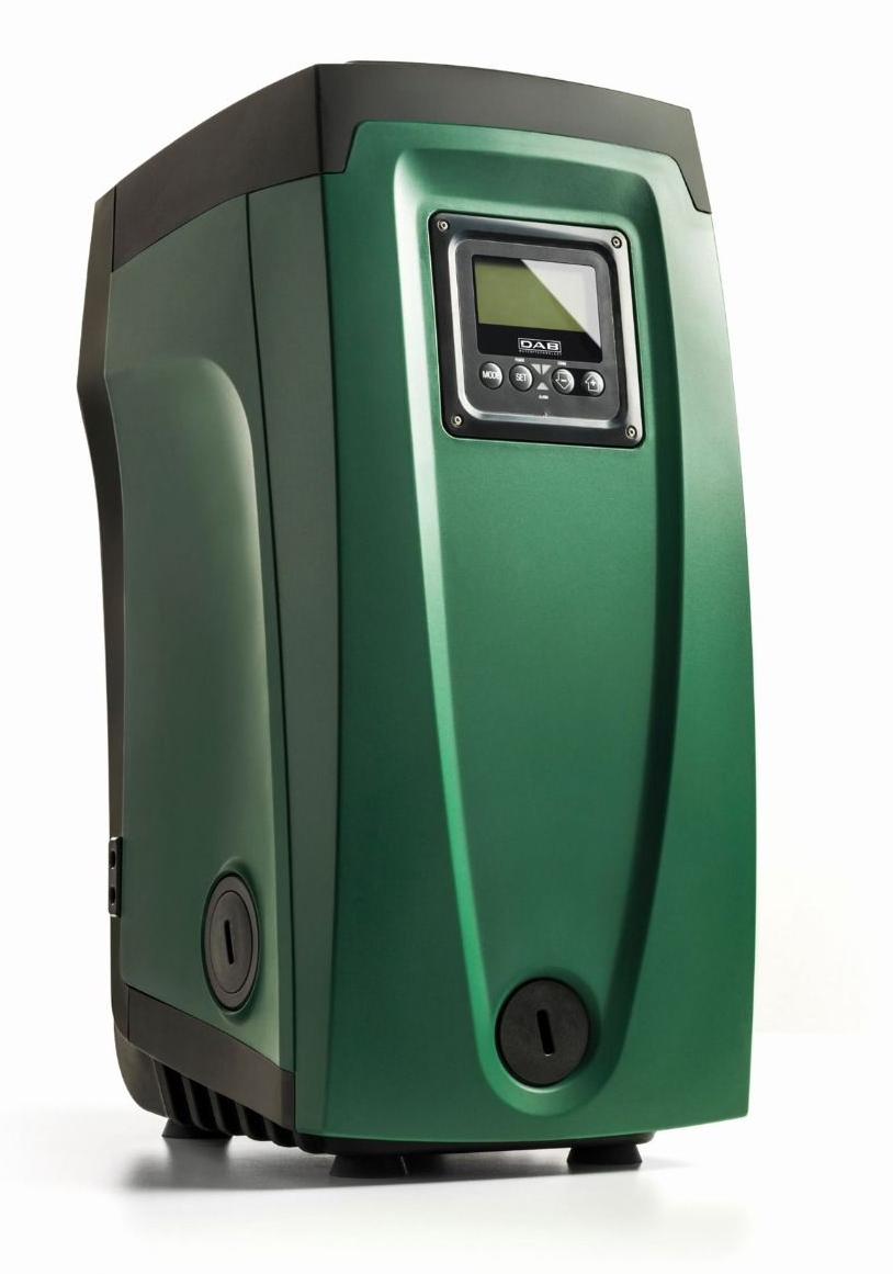 DAB Esybox DIN1988-500 Hauswasserwerk - 7.200 L/Std. - 1550W - Förderhöhe 65 m - Frequenzsteuerung - Geräuscharm - Reservoir - Hat einstellbaren Druck