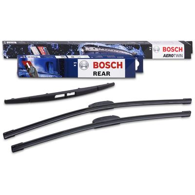 Bosch Scheibenwischer AR801S vorne + H306 hinten [Hersteller-Nr. 41109354] für Citroën, Peugeot, Honda, Mitsubishi