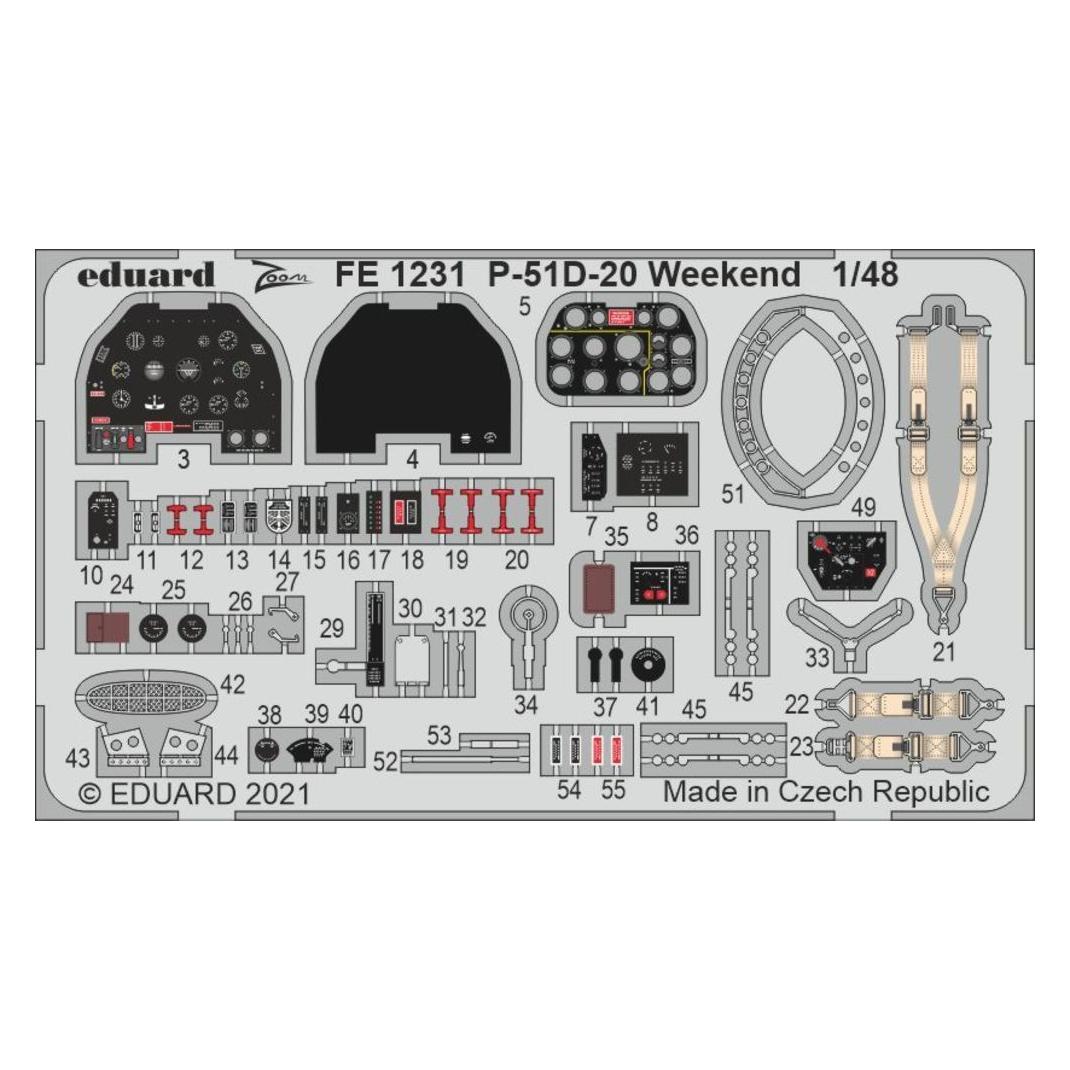 Eduard P-51D-20 Weekend for (FE1231)