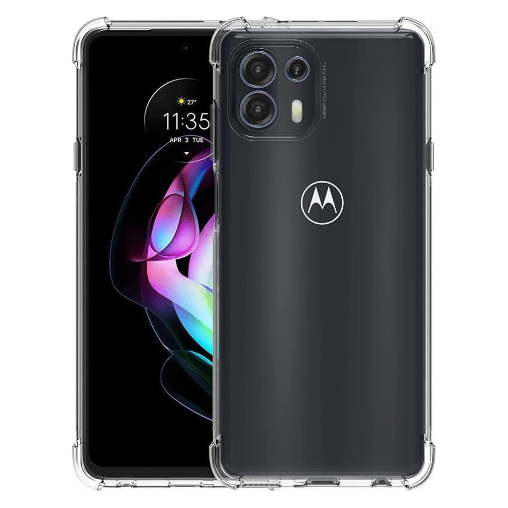 Screenguard Motorola Edge 20 Lite Hülle Crystal Soft Airbag Bumper (Motorola Edge 20 Lite) (00029313)