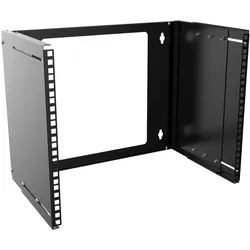 Lanview 10u Adjustable Depth Bracket (10 HE, 19 Zoll Rack), Serverschrank, Schwarz