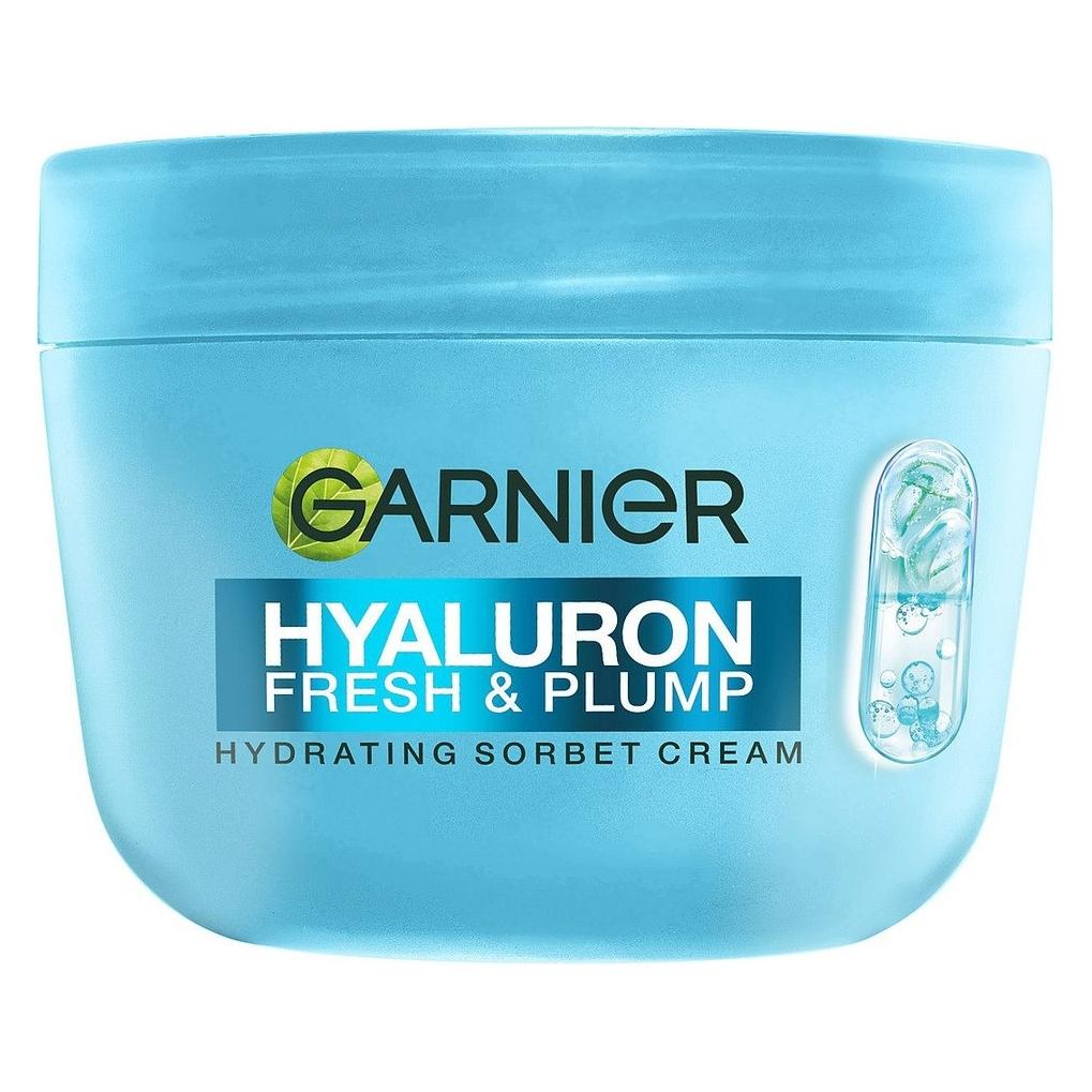 Garnier - Hyaluron Fresh & Plump Hydrating Sorbet cream 85 ml (85 ml, Tagescreme) (1318582)