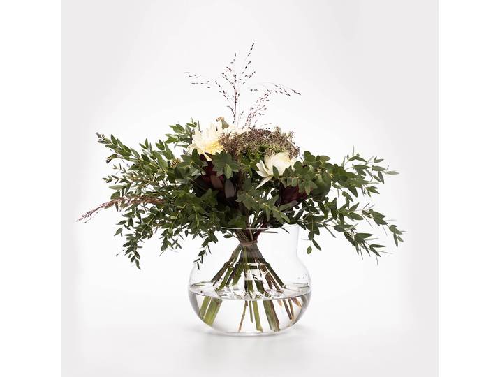 Vase Drömme 19 x 17cm Transparent