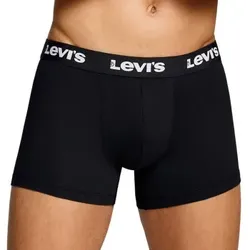 Levis 2P Repeat Logo Boxer Brief Schwarz Baumwolle Large Herren