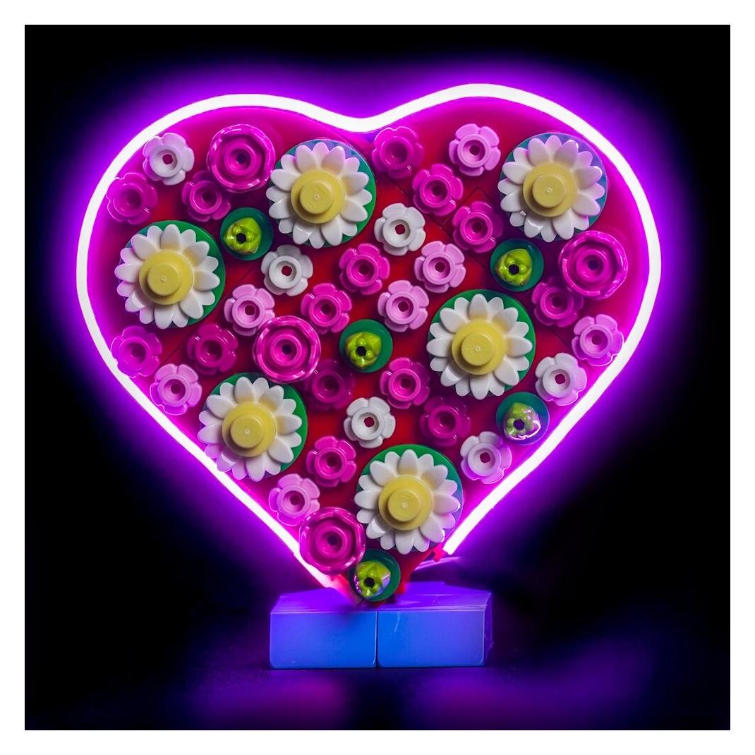 BrickBling LED Beleuchtungs-Set für LEGO 40867 LOVE - 4 Buchstaben (GC1315)