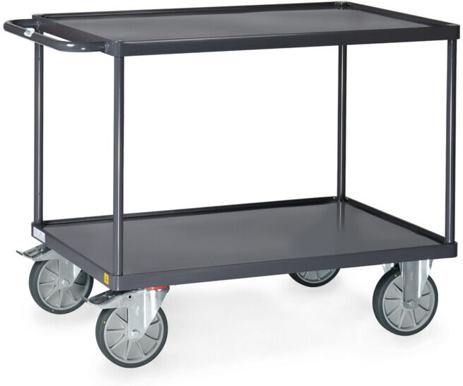 Chariot à plateaux ESD Fetra 9400W bacs en tôle d'acier (9400W)