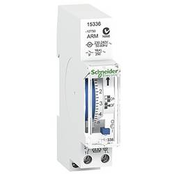 Schneider Electric 15336 Zeitschaltuhr mech. IH24h 1c ARM, 1 TE, 24 Std., 1 Kanal, 100 Std. Reserve Kleinverteilerzubehör 1 St.
