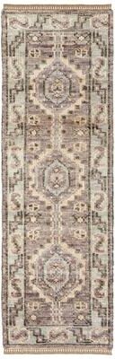 Grand Bazaar Foxboro Hand Knotted Diamond Traditional Area Rug