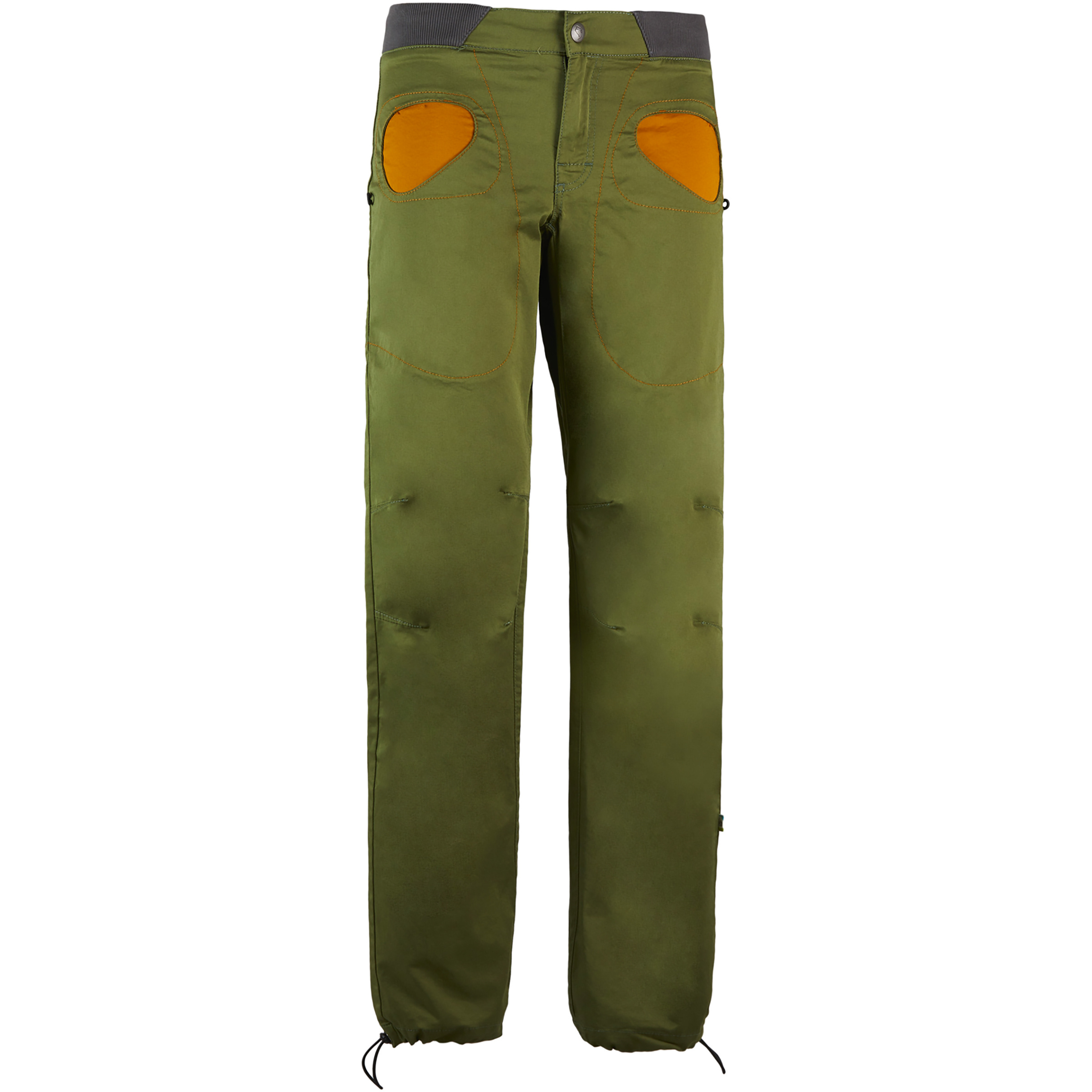E9 Rondo Story Hose Herren Jeans & Freizeithose oliv Größe M Bouldern | Sportklettern | Lifestyle Hautfreundlich