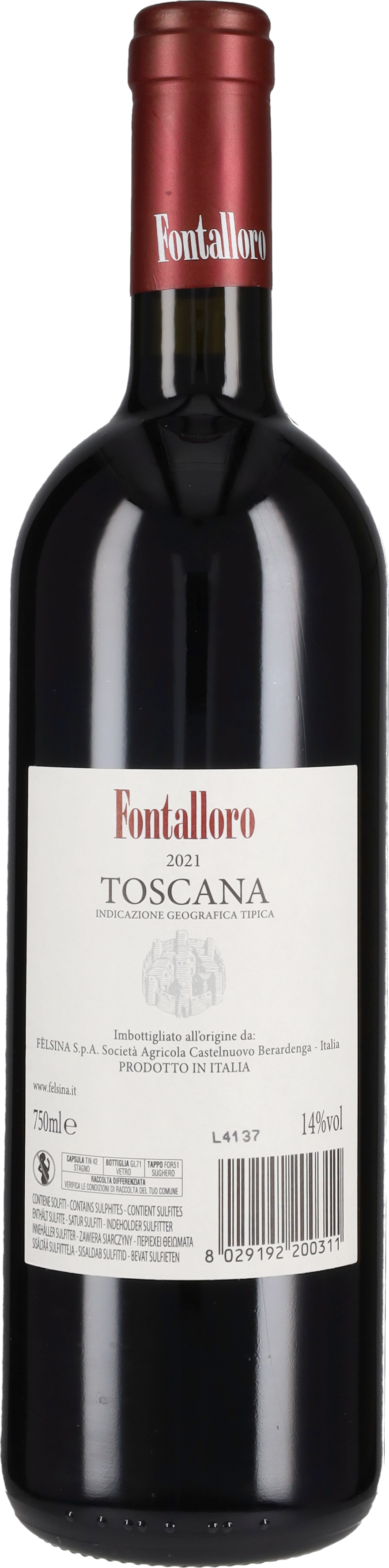 Fontalloro Fattoria di Felsina 2022