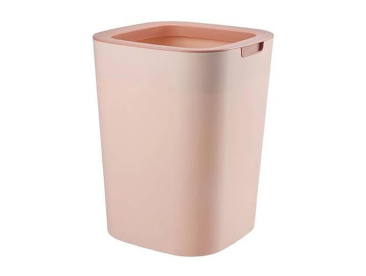 9bbhfJw4R Haushaltsmülleimer Der Oben Offene Mülleimer Mit Druckring Passt Neben Das Bett(Pink,L)