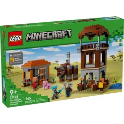 LEGO® Minecraft 21278 Ein Verwüster am Plünderer-Außenposten