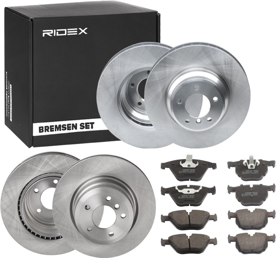 RIDEX 3405B1749 Brake discs and pads set