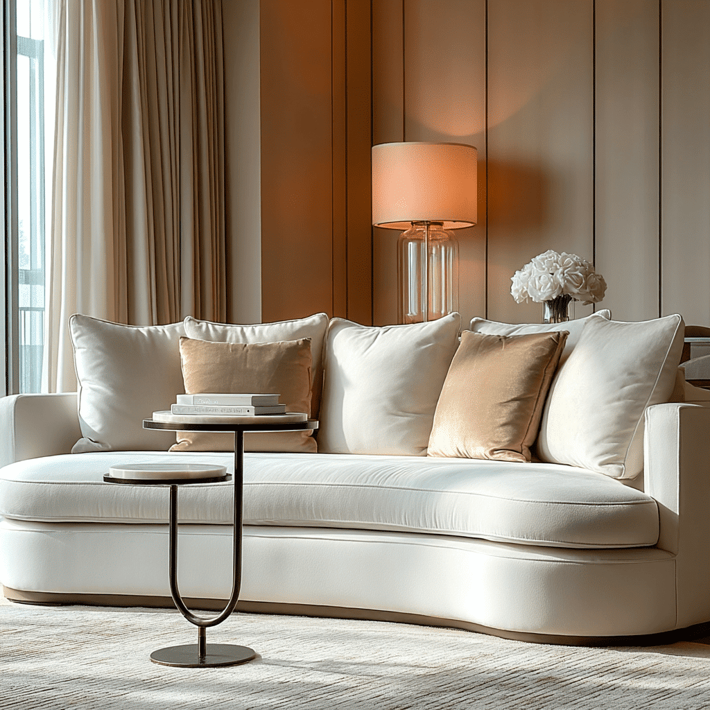 Utopia Deep Bronze 2 Tiered Side Table with Marble Top
