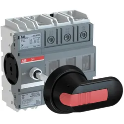 ABB OT160G03P Lasttrennschalter 3-polig 160 A, mit Griff und Welle Trägerplatten- und DIN-Schienenmontage 1SCA135139R1001