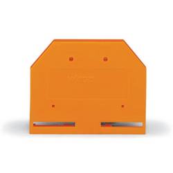 WAGO 282-302 Abschluss- und Trennplatte Orange 100 St.