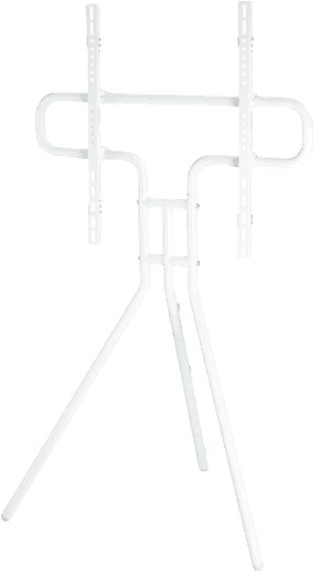 Soporte TV - Hama Easel Design 00220872, de 37" 75", VESA Hasta 600 x 400, Fijo, Blanco