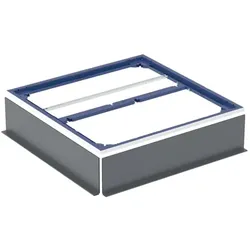 Geberit Duofix Installationsrahmen 551511001 90 x 90 cm, für Duschfläche bis 100cm, für 5 Füße