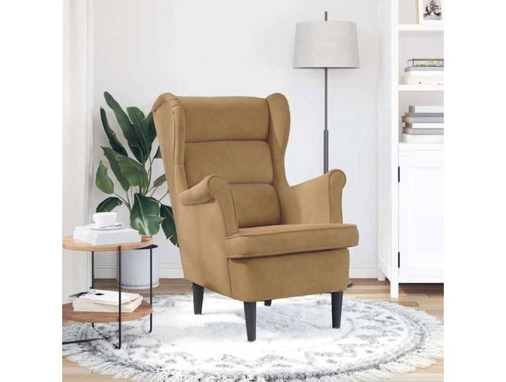 CONFORTHA®Fauteuil marron velours - Fauteuil (6941)