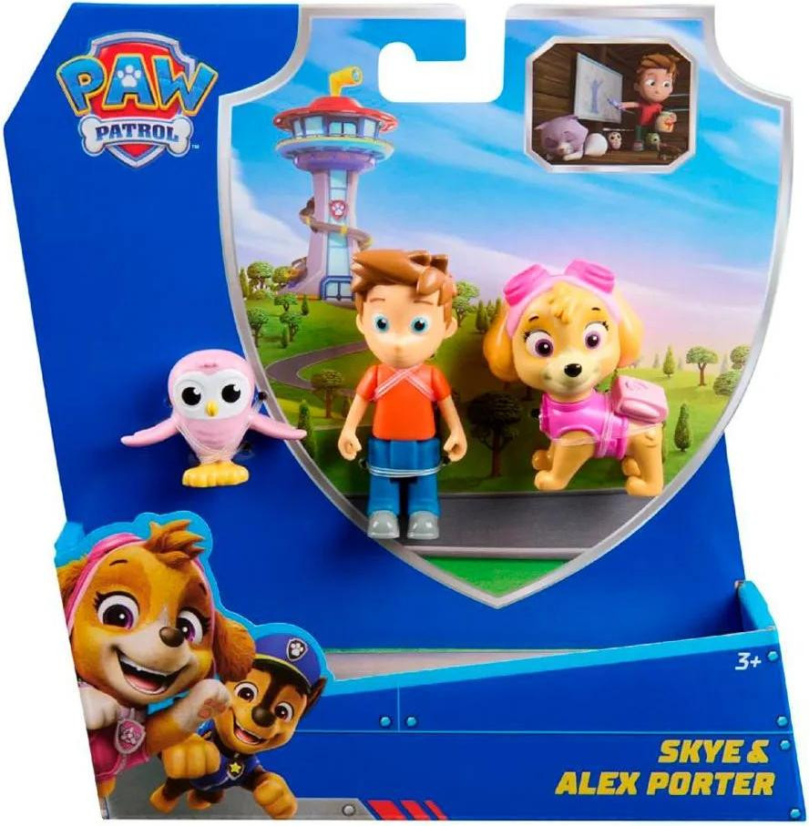 Paw Patrol Skye en Alex Porter figuur