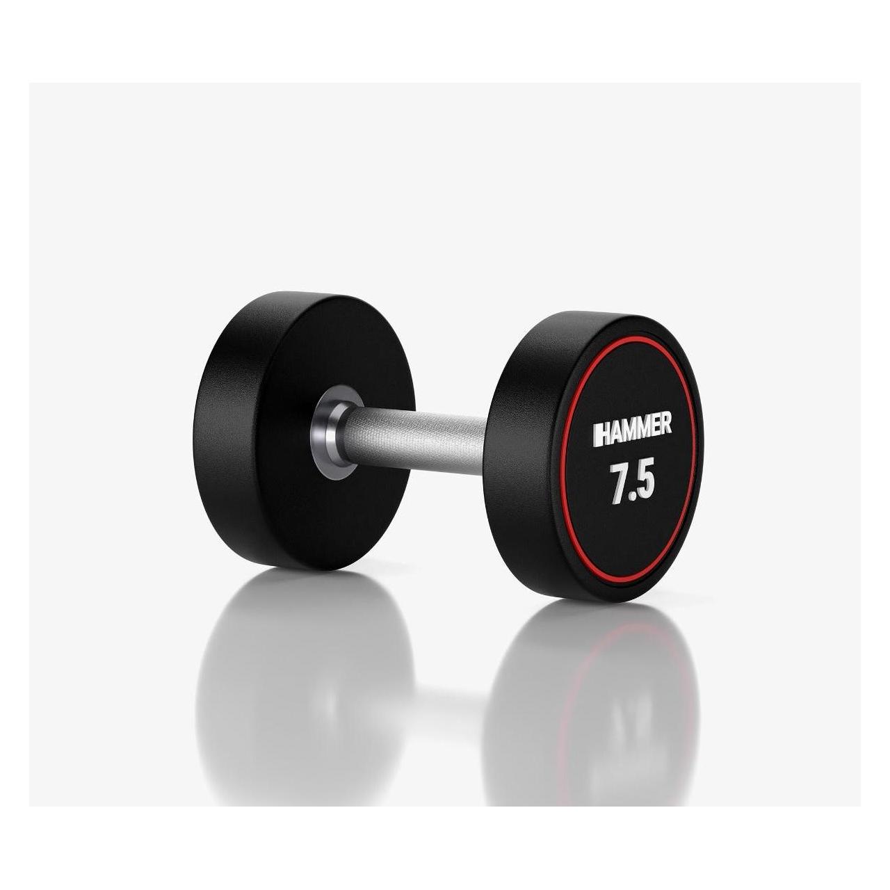 Hammer Fitness Kompakthantel PU 7,5 kg (1 x 7.5 kg) (17422)