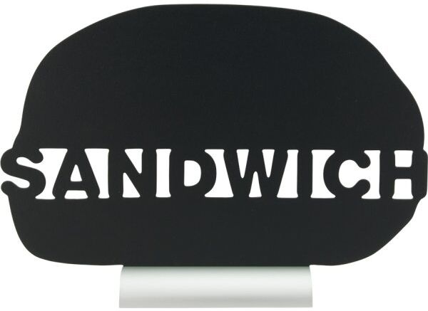 Securit Silhuette Alu Sandwich Bordskilt