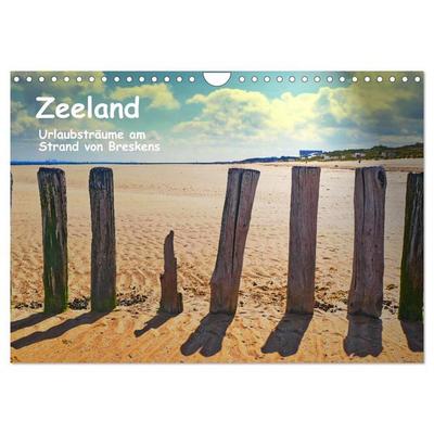 Zeeland - Urlaubsträume am Strand von Breskens (Wandkalender 2026 DIN A4 quer), CALVENDO Monatskalender