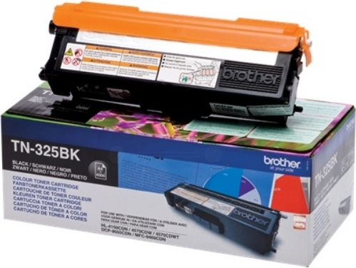 Brother TN-325BK Laserdruck Tonerkartusche - Schwarz - Original - 1 / Pack - 4000 Seiten
