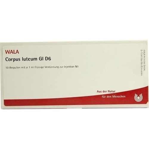 WALA Heilmittel GmbH Corpus Luteum Gl D6 Ampullen 03360130