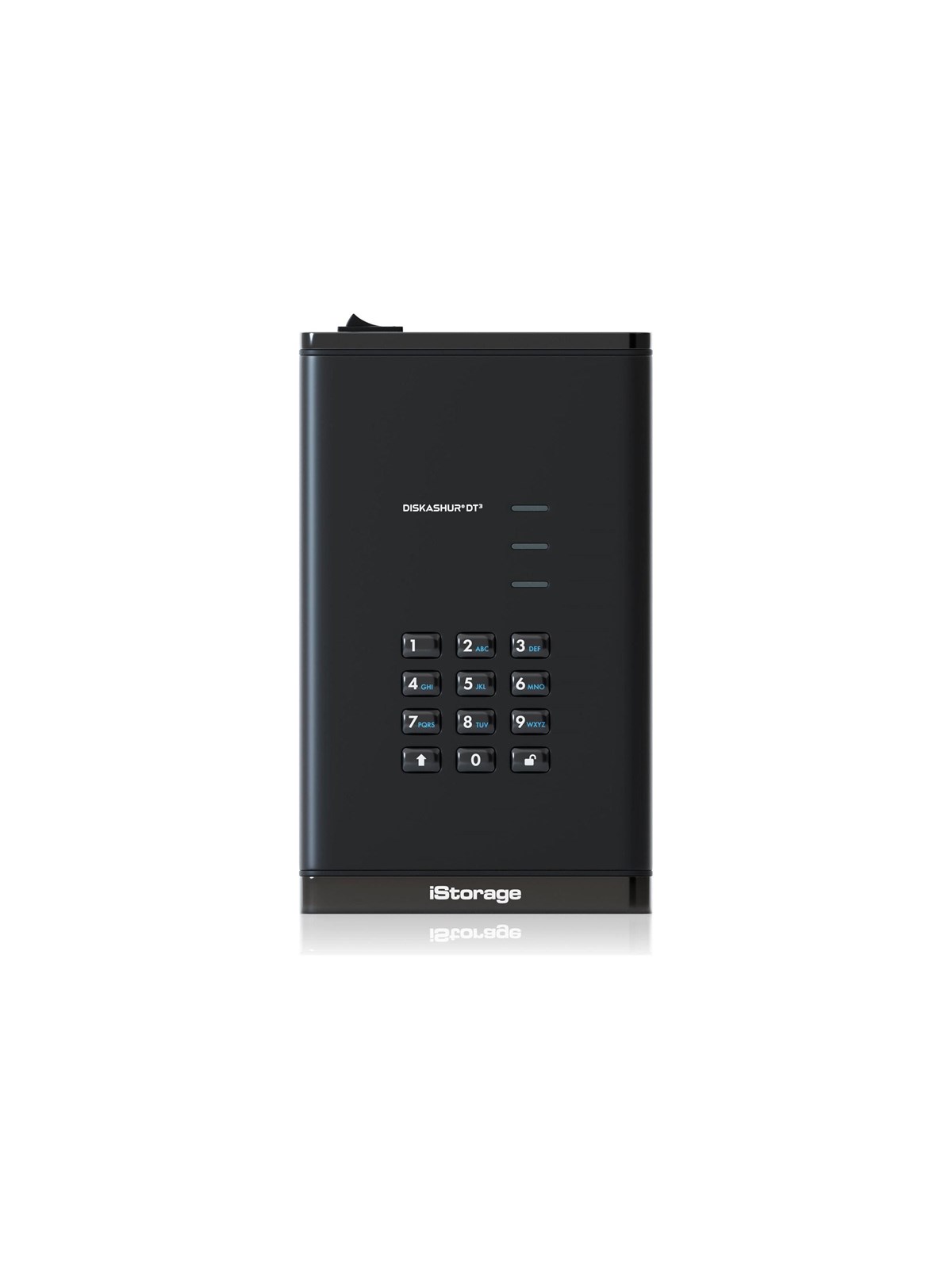 iStorage diskAshur PRO³ - hard drive - 5 TB - USB 3.2 Gen 1 - TAA Compliant - Extern Festplatte - 5TB - Schwarz