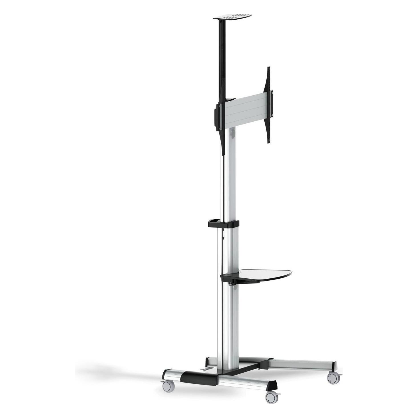 Aisens Soporte Suelo Rueda Bandeja DVD Camara Monitor 37-70 (50 kg, 37" - 70") (FT70TRE-037)
