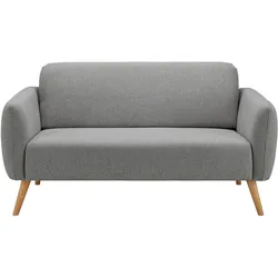 Sofa Pia Dunkelgrau Webstoff