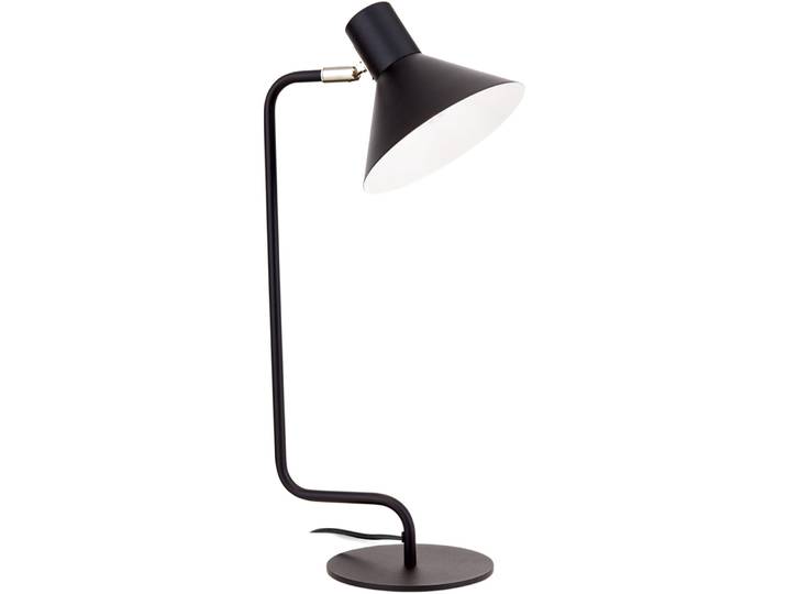 Tischlampe Viktoria schwarz Stahl H 51 cm