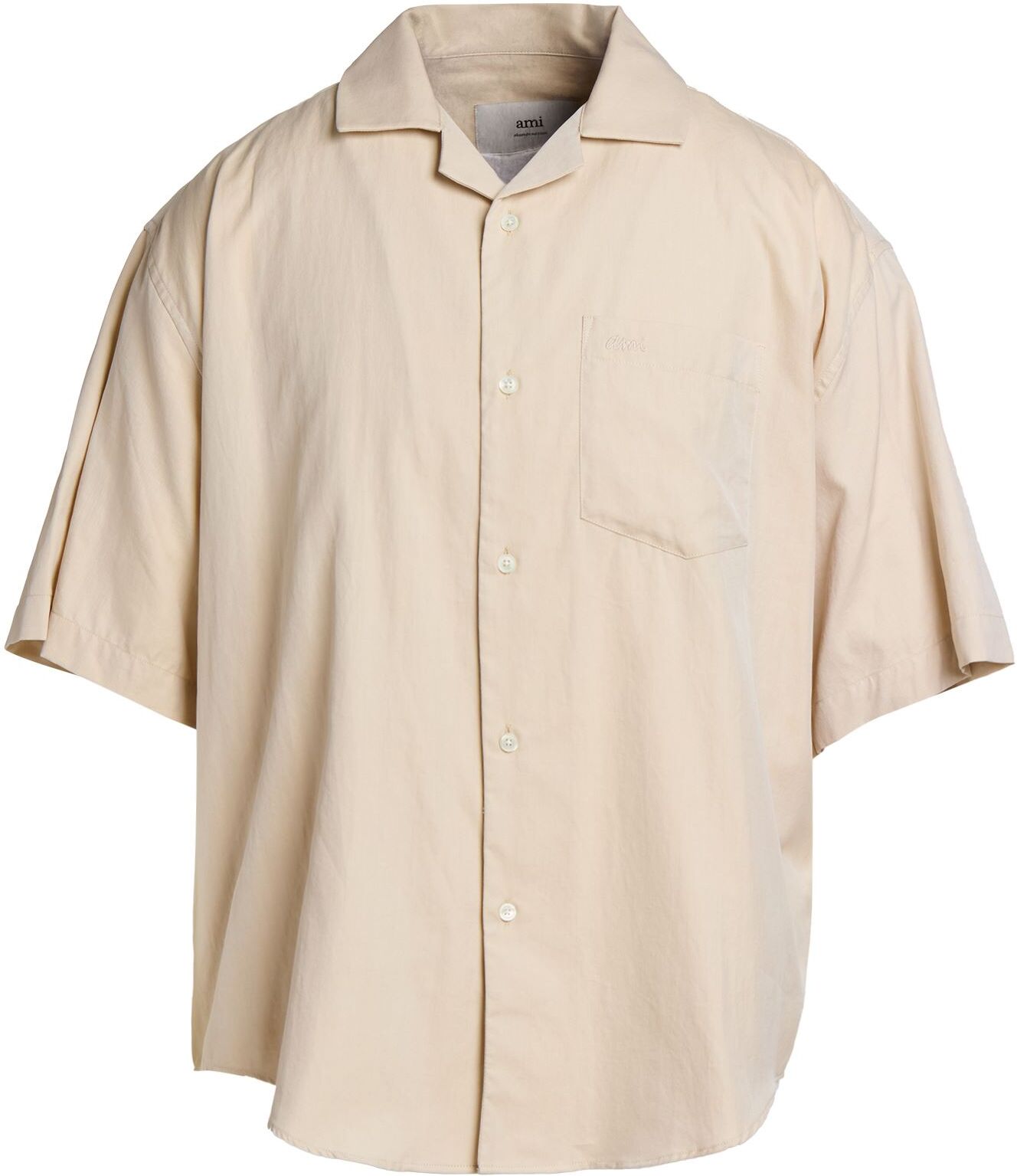 Ami Alexandre Mattiussi Camisa Hombre Beige 41 Hombre